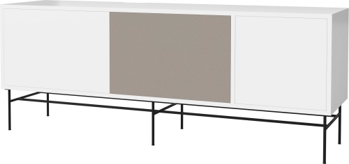 Szafka CASE L 35 biały korpus / czarna podstawa BOLIA  