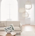 LAMPA WISZĄCA BALLOON LARGE Ø 53,5 x H60 cm  ivory ekspo BOLIA  