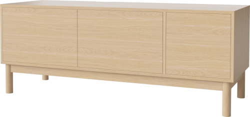 BOLIA szafka CASE L 48 dąb bielony / podstawa dąb bielony