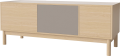 BOLIA szafka CASE L 48 dąb bielony / podstawa dąb bielony 