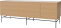 BOLIA szafka CASE L 48 dąb naturalny / czarna podstawa
