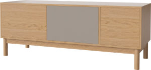 BOLIA szafka CASE L 48 dąb naturalny / dębowa podstawa 