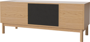 BOLIA szafka CASE L 48 dąb naturalny / dębowa podstawa 