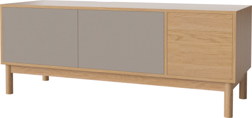 BOLIA szafka CASE L 48 dąb naturalny / dębowa podstawa 