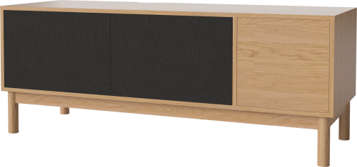 BOLIA szafka CASE L 48 dąb naturalny / dębowa podstawa 