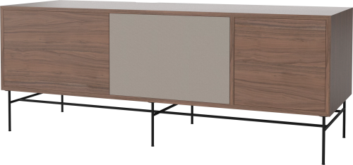 BOLIA szafka CASE L 48 orzech naturalny / biała podstawa   