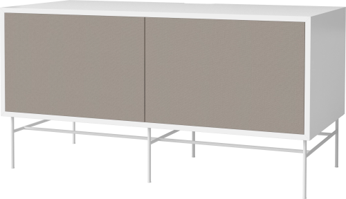 BOLIA szafka CASE M 48 biały korpus / biała podstawa