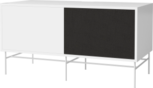 BOLIA szafka CASE M 48 biały korpus / biała podstawa