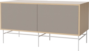 BOLIA szafka CASE M 48 dąb bielony / biała podstawa