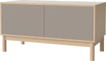 BOLIA szafka CASE M 48 dąb bielony / dębowa podstawa