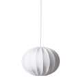 Lampa Wisząca Abażur Boll 40 Oval White Watt & Veke