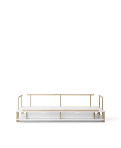 Łóżko Camp Day Bed White/Oak Oliver Furniture 