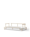 Łóżko Camp Day Bed White/Oak Oliver Furniture 