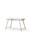 Biurko Camp Junior Regulowane White/Oak Oliver Furniture
