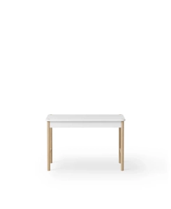 Stolik Do Zabawy Camp 48x76cm White/Oak Oliver Furniture