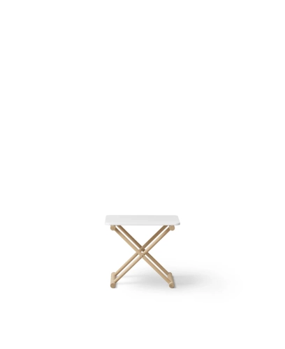 Stolik Niski Low White/Oak Oliver Furniture