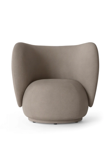 Fotel Rico Brushed Ciepła Szarość Ferm Living