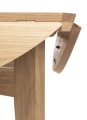 Stół B-Table Pivoting Round / Square Oak Matt Lacquered Gubi