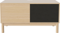BOLIA szafka CASE M 48 dąb bielony / dębowa podstawa