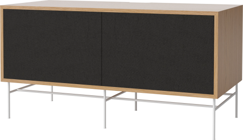 BOLIA szafka CASE M 48 dąb naturalny / biała podstawa