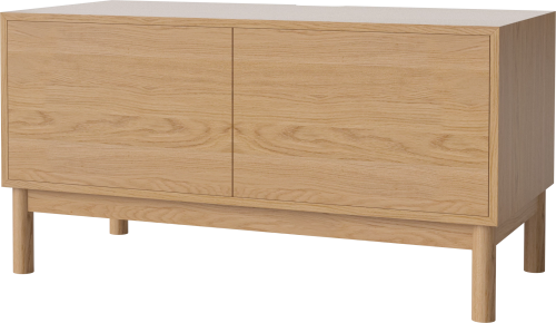 BOLIA szafka CASE M 48 dąb naturalny / dębowa podstawa