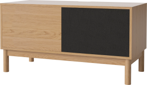 BOLIA szafka CASE M 48 dąb naturalny / dębowa podstawa 