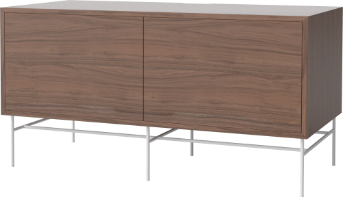 BOLIA szafka CASE M 48 orzech naturalny / biała podstawa