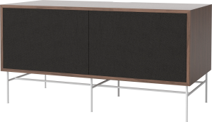 BOLIA szafka CASE M 48 orzech naturalny / biała podstawa