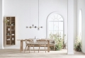 BOLIA szafka CASE M 48 orzech naturalny / czarna podstawa