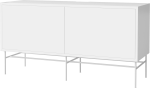 BOLIA szafka CASE M biały lakier / biała podstawa