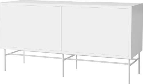 BOLIA szafka CASE M biały lakier / biała podstawa