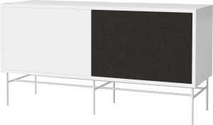 BOLIA szafka CASE M biały lakier / biała podstawa 