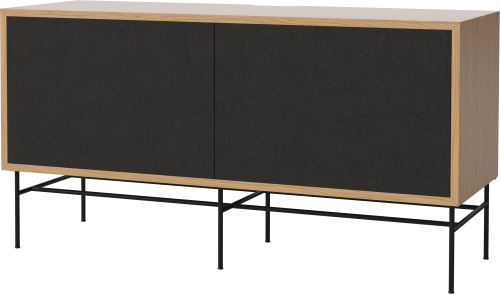 BOLIA szafka CASE M dąb naturalny / biała podstawa 