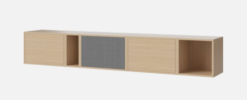 BOLIA szafka hi-fi/rtv CASE 6 dąb bielony rózne warianty   