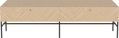 BOLIA szafka pod tv/hi-fi LUXE dąb bielony różne rodzaje