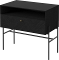 BOLIA szafka z pojedynczą szufladą LUXE 64 cm dąb czarny różne rodzaje