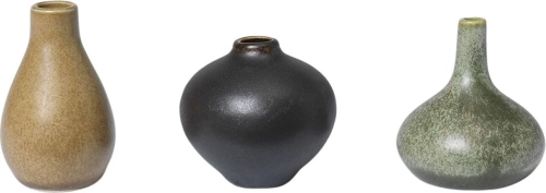 Wazony Komo mini kolorowe 3 szt. Ferm Living 