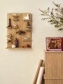 Półka ścienna Parade naturalny dąb Ferm Living różne warianty
