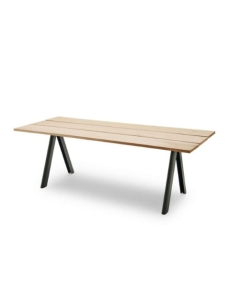 SKAGERAK stół OVERLAP ciemnozielony