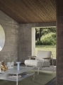 Fotel ogrodowy Settle Lounge podstawa Grey MUUTO różne warianty