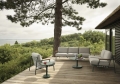 Fotel ogrodowy Settle Lounge podstawa Grey MUUTO różne warianty
