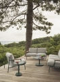 MUUTO sofa ogrodowa SETTLE 3-Seater podstawa Grey MUUTO różne warianty