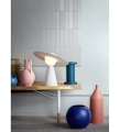Lampa ceramiczna Ceramic Table MOEBE - biała