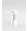 Lampa ceramiczna Ceramic Table MOEBE - biała