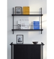 Modułowa półka Magazine Shelving MS.65.1 Moebe różne warianty