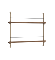 Modułowa półka Magazine Shelving MS.65.1 Moebe różne warianty