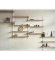Modułowa półka ścienna Wall Shelving ws.65.1 Moebe różne warianty