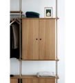 Regał modułowy Shelving S.200.1.G Moebe różne warianty