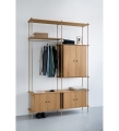 Regał modułowy Shelving S.200.1.G Moebe różne warianty