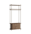 Regał modułowy Shelving S.200.1.G Moebe różne warianty